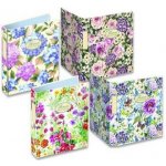 Pigna 4kroužkový pořadač Nature Flowers A5 35 mm mix motivů – Zboží Živě