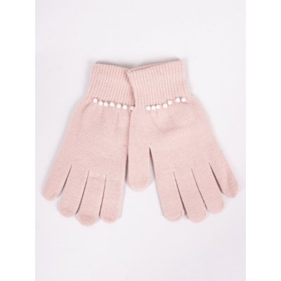 Yoclub dámské pětiprsté rukavice RED-0227K-AA50-001 pink – Sleviste.cz