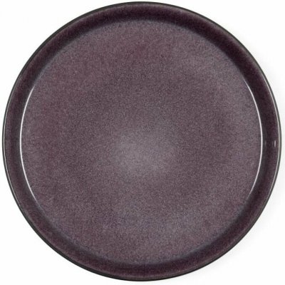 Bitz Černý/fialový talíř z kameniny 27 cm Gastro Black/Purple – Zboží Dáma