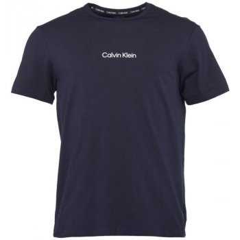 Calvin Klein pánské triko s krátkým rukávem S/S CREW NECK-000NM2170E-CHW-Grey