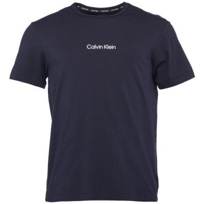 Calvin Klein pánské triko s krátkým rukávem S/S CREW NECK-000NM2170E-CHW-Grey – Zboží Mobilmania