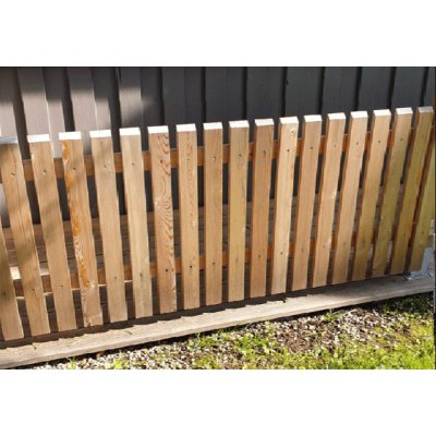 Dřevěné Plotové Pole, Sibiřský modřín, fáza, 20x1000x2000mm AB. Doprava zdarma. Skladem – Sleviste.cz