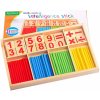 Dřevěná hračka Alytimes vzdělávací počítací tyčinky a čísla