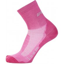 Apasox ponožky SOLO růžová