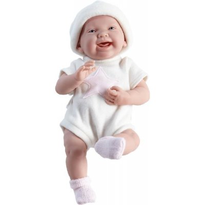 Berenguer Realistické miminko Eliška v krémovém oblečku