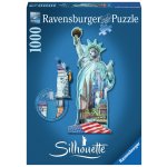 Ravensburger Tvarové Socha Svobody 1000 dílků – Hledejceny.cz