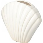 Home Styling Collection Dekorační váza ve tvaru mušle, 22 cm bílý – Hledejceny.cz