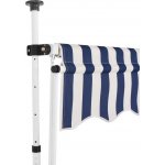 Dekorhome Ručně zatahovací markýza 200x120 cm Krémová – HobbyKompas.cz