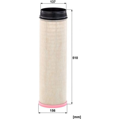 MANN-FILTER Vzduchový filtr MANN MF CF1480 – Hledejceny.cz