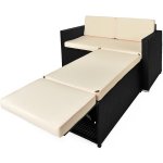 Melfin Ratanová zahradní sestava VENDY černá – Zboží Dáma