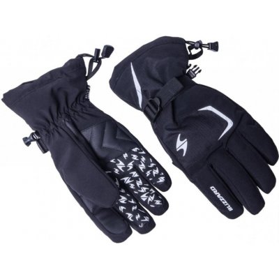 Blizzard Reflex ski gloves black/silver 22/23 – Hledejceny.cz