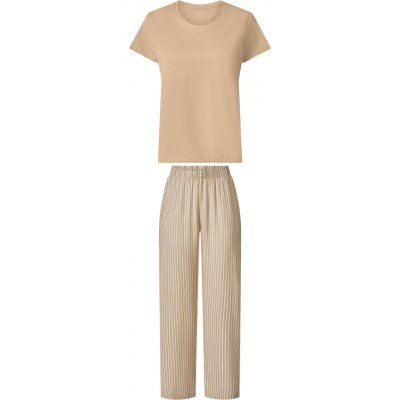 esmara Dámské pyžamo světle hnědá – Zboží Dáma