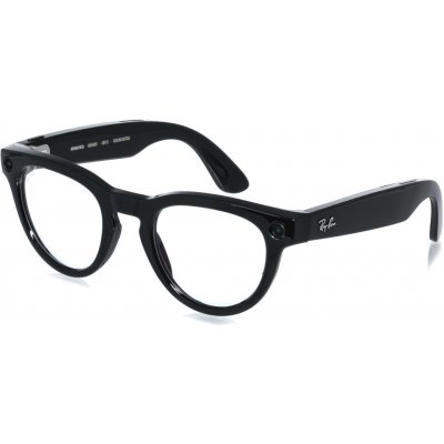Meta RAY-BAN Meta Headliner Standard Smart Glasses Gen 2 - Shiny Black, Clear to Sapphire Transi 0RW4013601/MF50 – Zboží Živě