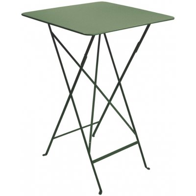 Fermob Bistro 71 x 71 cm kovový skládací bistro stůl Kaktusově zelený – Hledejceny.cz