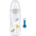 Nuk kojenecká láhev Nuk FC+Temperature Control box Flow Control savička beige 47444--10741103-be 300 ml – Hledejceny.cz