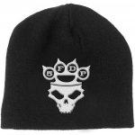 Rock Off Five Finger Death Punch beanie Hat Knuckle Duster Logo & Skull – Hledejceny.cz