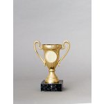 Zlatý sportovní pohár 12 18 cm 12 cm – Zboží Dáma