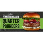 Iceland Hamburgery z jehněčího a skopového masa, 4ks, mražené 454g – Zboží Dáma
