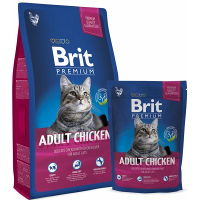 Brit cat adult Premium kuře 0,3 kg – Zboží Mobilmania