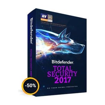 Bitdefender Total Security 2018 10 lic. 1 rok (CL11911010-EN)