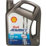 Shell Advance Ultra 4T 15W-50 4 l – Hledejceny.cz
