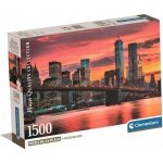 CLEMENTONI Řeka East River za soumraku USA 1500 dílků – Sleviste.cz