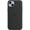 Pouzdro a kryt na mobilní telefon Apple Apple iPhone 14+ Silicone Case with MS - Midnight MW4Y3ZM/A