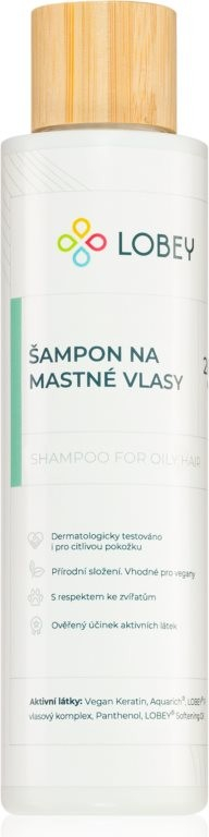 Lobey Šampon na mastné vlasy 200 ml