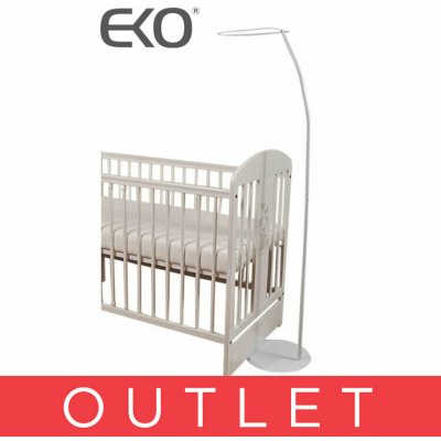 EKO Držák na baldachýn samostatně stojící kovový White 1,6m – Sleviste.cz