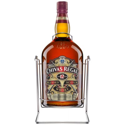 Chivas Regal stojan 12y 40% 4,5 l (dárkové balení s kolískou) – Hledejceny.cz