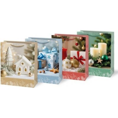 MFP Vánoční dárková taška T5 - mix V58 - 26 x 32 cm - 5252916 – Zboží Dáma