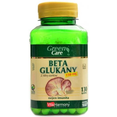 VitaHarmony Beta Glukany 150 mg extrakt z hlívy ústřičné 130 kapslí – Zbozi.Blesk.cz