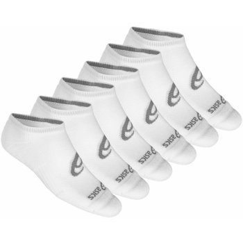 Asics Sada 6 párů nízkých ponožek 6PPK Invisible Sock 135523V2 Real White 0001