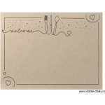 WIMEX Papírové prostírání PAP kraft 30x40 cm 200 ks – Sleviste.cz
