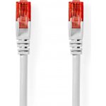 Nedis CCGL85200WT50 U/UTP CAT6, zástrčka RJ45 - zástrčka RJ45, 5m, bílý – Zboží Živě