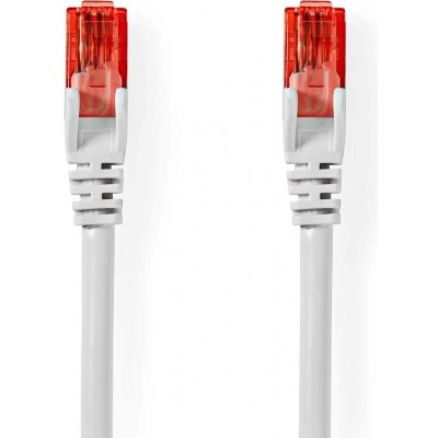 Nedis CCGL85200WT50 U/UTP CAT6, zástrčka RJ45 - zástrčka RJ45, 5m, bílý – Zboží Živě