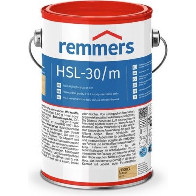 Remmers HSL 30/m Profi Lasur 5L ořech – Zboží Mobilmania
