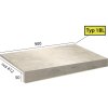 Schody Brased Stoneline Step 1BL 1064 Neve