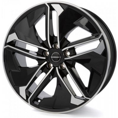 Borbet TX 9x21 5x112 ET45 black polished – Hledejceny.cz