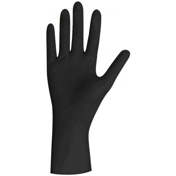 Unigloves Select Black 300 Long Surgical Gloves pcs Velikost S