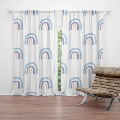 SABLIO Závěs Duha 2ks 150x250cm – Hledejceny.cz
