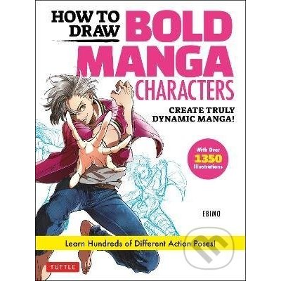 How to Draw Bold Manga Characters - Ebimo – Zboží Mobilmania