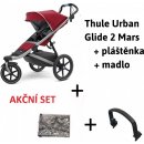 Kočárek Thule Urban Glide 2 Mars 2020 + pláštěnka + madlo