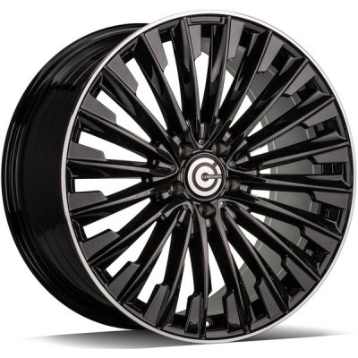 Carbonado ACTION 9.5x20 5x112 ET40 black gloss Lip polished | Zboží Auto