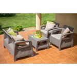 Keter Corfu Set cappuccino – Sleviste.cz