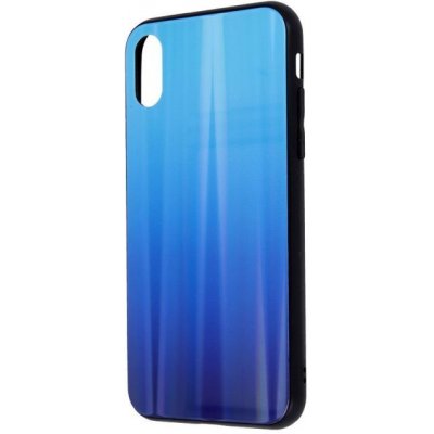 Pouzdro Aurora glass light Apple iPhone Xs Max modré