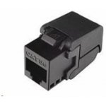 25286711 MULTIPACK 24 ks - samořezný keystone Solarix CAT5E UTP RJ45 černý SXKJ-5E-UTP-BK- – Hledejceny.cz