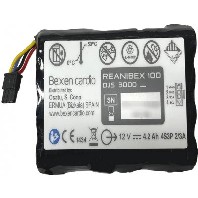 Bexen Cardio Baterie Pro AED REANIBEX 100 – Sleviste.cz