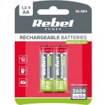 REBEL 2600mAh 2ks BAT2003 – Zboží Živě
