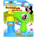 KRTEK Bublifuk mačkací pistolka Krteček 60ml dětský bublifukovač 2 barvy plast – Hledejceny.cz